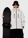 Veste de ski UrbanCraft Street Utility Freestyle pour femme – Capuche réfléchissante et design inspiré des vêtements de travail