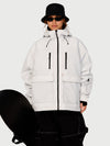 Veste de ski UrbanCraft Street Utility Freestyle pour femme – Capuche réfléchissante et design inspiré des vêtements de travail