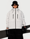 Veste de ski UrbanCraft Street Utility Freestyle pour femme – Capuche réfléchissante et design inspiré des vêtements de travail