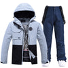 Ensemble veste et pantalon de ski femme colorblock toutes saisons