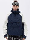 Veste bomber de snowboard Mountain Freestyle pour femme avec poche cargo