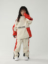Anorak fleuri Air Pose pour enfant, veste et pantalon de ski