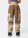 Pantalon de snowboard Snowall pour homme, chaud, imperméable, style hip-hop, en velours côtelé