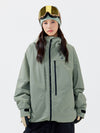 Veste de ski ample Nandn unisexe 3L Snow-Peak pour femme