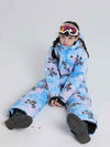 Combinaisons de ski une pièce pour garçons et filles sur le thème des animaux