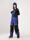 Salopette de ski Vector Mountain Discover Colorblock pour femme