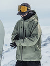 Veste de ski ample Nandn unisexe 3L Snow-Peak pour femme