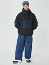 Combinaison de snowboard ample pour homme, style freeride.