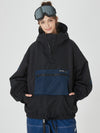 Veste bomber d'hiver ample pour femme, style snowboard, avec grande poche cargo.