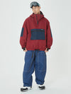 Combinaison de snowboard ample pour homme, style freeride.
