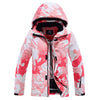 Veste de ski camouflage rose Arctic Queen pour femme