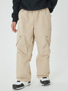 Pantalon de ski ample à poches cargo pour homme, style Mountain Chill Swag