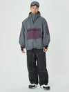 Combinaison de snowboard ample pour homme, style freeride.