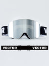 Lunettes de ski Vector Freerider unisexes anti-buée