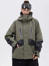 Veste de ski camouflage réfléchissante Chillform Glow Trail pour femme