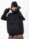 Veste de snowboard bomber camouflage Mountain Freestyle pour homme avec poche cargo