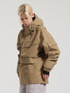 Veste de ski cargo anorak Gsou Snow pour femme