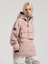 Veste de snowboard cargo anorak Gsou Snow Winter Action pour femme