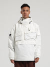 Veste de snowboard anorak cargo d'hiver Gsou Snow pour homme