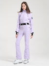 Combinaison de ski Gsou Snow Classic Flare à ceinture pour femme