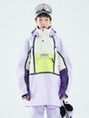 Anorak d'hiver unisexe réfléchissant et coloré pour femme, style Vector