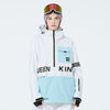 Veste anorak à demi-zip Mountain Peak SnowGuard pour femme
