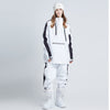Ensemble veste et pantalon de snowboard unisexe RARWWAR Young Fashion pour femmes