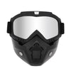 Lunettes de ski unisexes Snowverb Winter Ranger avec masque facial amovible