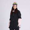 Coupe-vent d'hiver Cosone pour femme, fermeture éclair frontale, colorblock