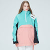 Anorak de neige Arctic Queen Mountain Star Color Block pour femme