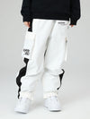 Pantalon de ski cargo Searipe Freestyle Winter Passion pour femme - Taille oversize