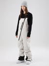 Salopette de ski Searipe pour homme, fermeture éclair oblique, col rond