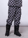 Pantalon de snowboard à damier RARWAR pour femme