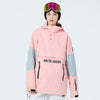 Veste anorak à demi-zip SnowCrest FrostTrek pour femme