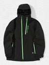 Veste de ski oversize Nandn Candy Snow pour homme