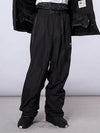 Pantalon de snowboard élastique à rayures Dook pour femme