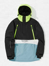 Veste anorak de snowboard Nandn Happy Holidays pour femmes