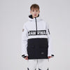 Veste de ski cargo Powershot pour homme avec demi-zip et ourlet amovible