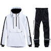 Combinaisons de ski réfléchissantes Arctic Queen Winter Guide Stripe pour femmes