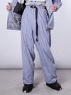 Pantalon de snowboard élastique à rayures Dook Snow pour homme