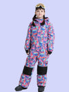 Combinaisons de ski unisexes Phibee une pièce élégantes pour garçons et filles, combinaisons d'hiver, combinaisons de neige