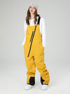 Salopette de ski Searipe pour femme, fermeture éclair oblique, col rond