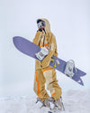 Combinaisons de snowboard imperméables unisexes Snowall Mountain Crew pour femmes