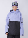 Veste de snowboard anorak Snowverb Alpine Ranger Colorblock pour femme