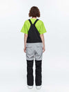 Salopette de ski/snowboard pour femme, color block, avec ceinture intégrée