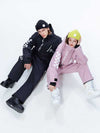 Combinaisons de snowboard une pièce pour homme, style urbain, manches à damier, haute performance