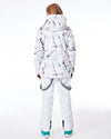 Women's SMN 5k Colorful Metropolis Ski Suits