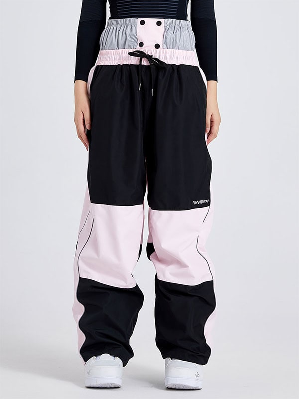 Pantalon de snowboard ample Dook Snow Fancy Block pour femme