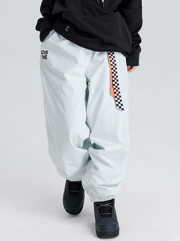 Pantalon de neige multicolore Cosone TEAM Series pour femmes
