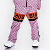 Pantalon de neige à carreaux style streetwear pour femme Snowverb